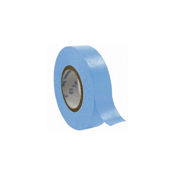 Time Tape, 3" Core, 1/2" Wide, Blue, 6/PK